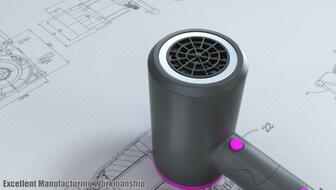 吹風(fēng)機(jī)的藝術(shù) 一場產(chǎn)品動(dòng)畫的視覺盛宴